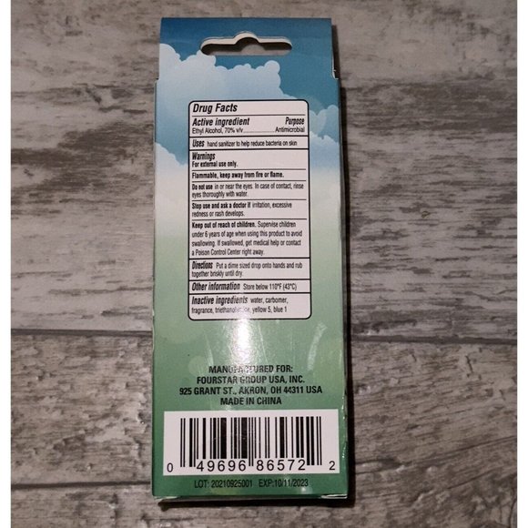 Hand Sanitizer Gel Moisturizing Cucumber&Melon, 3 FL. oz Anti-bacterial gel - Picture 4 of 4